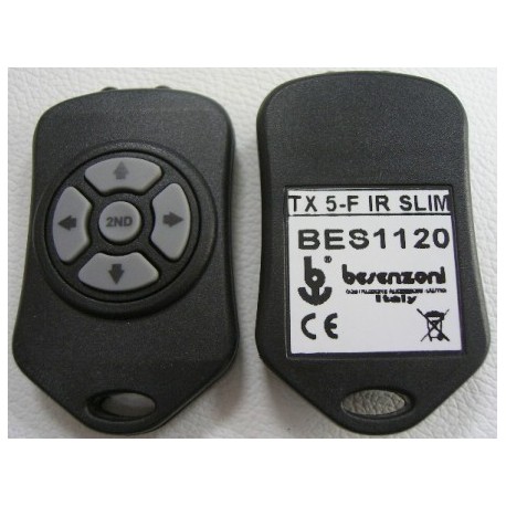 PULSANTIERA IR BES 1120 TX-5(CON BATTERIE LITIO 2xCR2016)